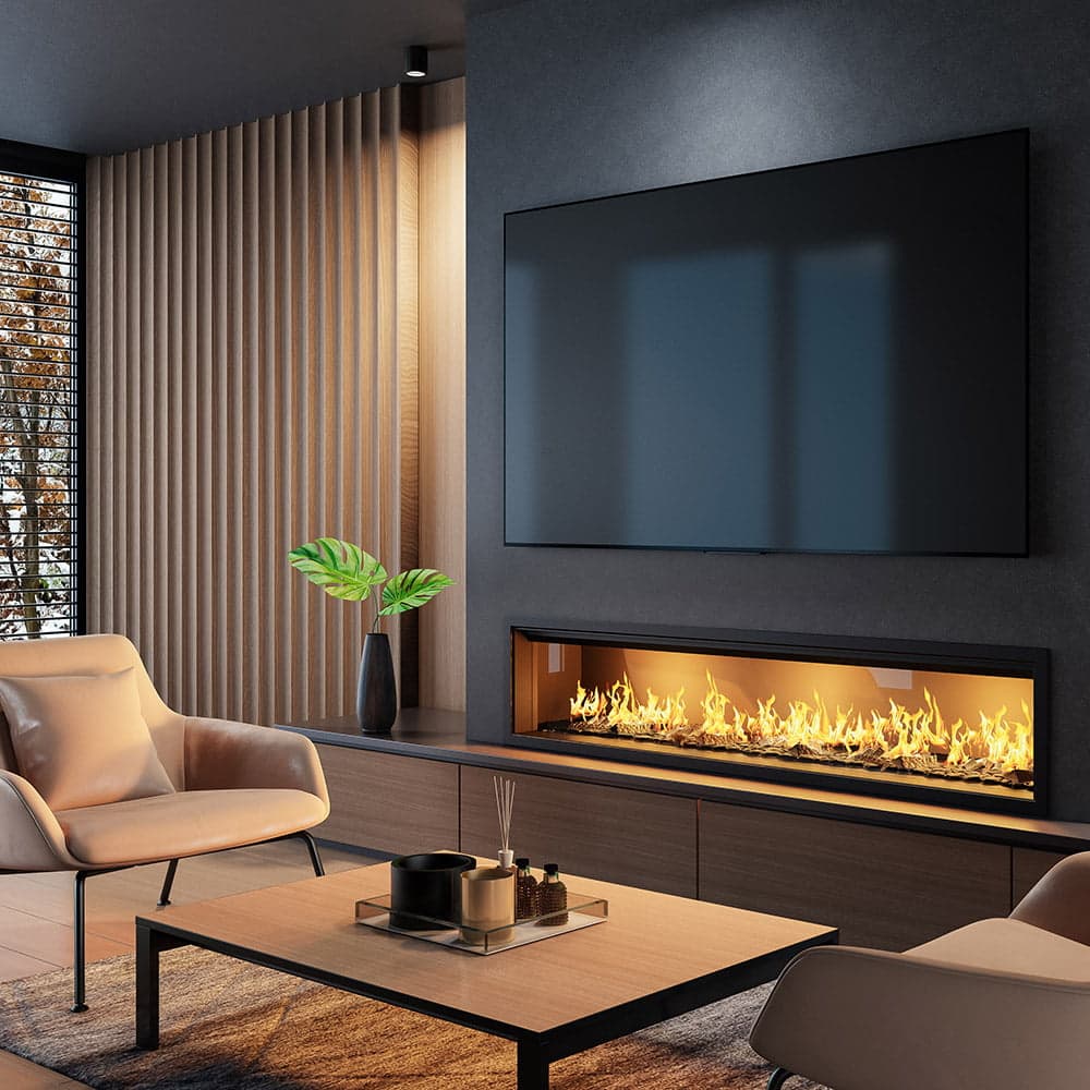 3D ΤΖΑΚΙ ΑΤΜΟΥ ΗΛΕΚΤΡΙΚΟ MISTIQUE XXL 520W 230V - Τζάκια - Electric Sun