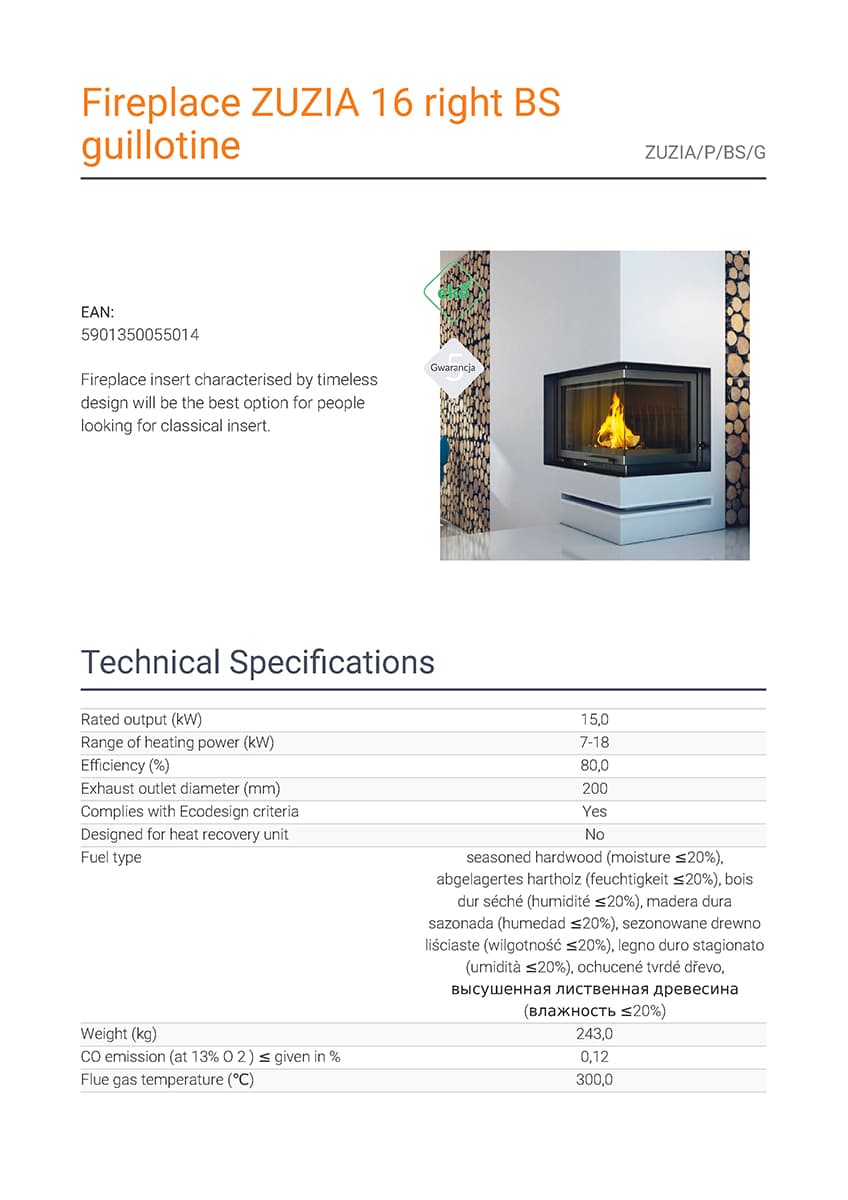 KRATKI ZUZIA/P/BS/G ΔΕΞΙΑ ΓΩΝΙΑ ΣΥΡΟΜΕΝΟ ECODESIGN 15KW (140-160M2) ΕΝΕΡΓΕΙΑΚΟ ΤΖΑΚΙ ΑΕΡΟΘΕΡΜΟ ΜΑΝΤΕΜΕΝΙΟ - 12