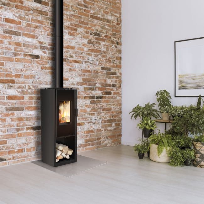 KRATKI KOZA/ENYO/FLAT/02 (A+) ECODESIGN 6KW (55-70M2) ΕΝΕΡΓΕΙΑΚΗ ΣΟΜΠΑ ΞΥΛΟΥ ΑΠΟ ΧΑΛΥΒΑ ΜΕ ΕΠΕΝΔΥΣΗ TERMOTEC ΚΑΙ ΞΥΛΑΠΟΘΗΚΗ - Σόμπες