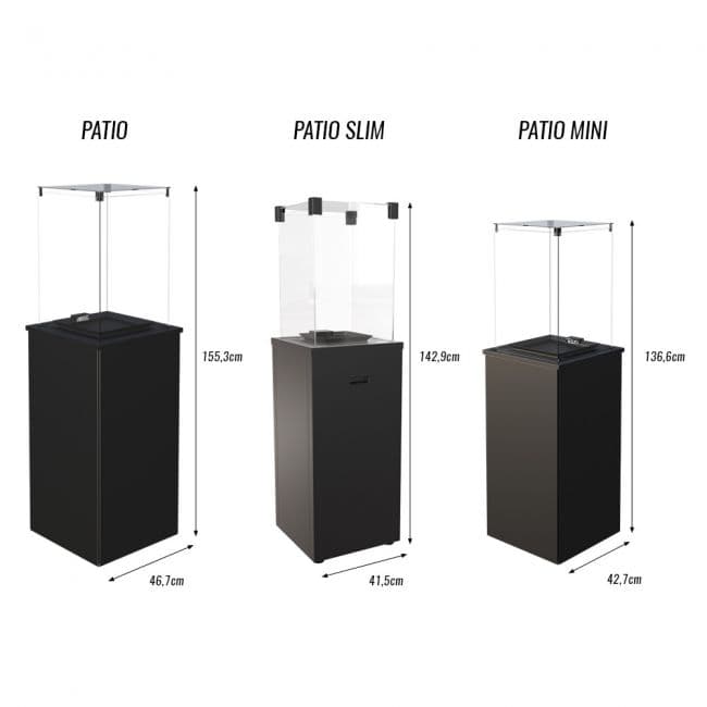 KRATKI ΣΟΜΠΑ ΘΕΡΜΑΣΤΡΑ ΥΓΡΑΕΡΙΟΥ PATIO/M/G30/37MBAR/CZ 7KW ΜΕ ΕΠΕΝΔΥΣΗ ΑΠΟ ΜΑΥΡΟ ΓΥΑΛΙ - 17
