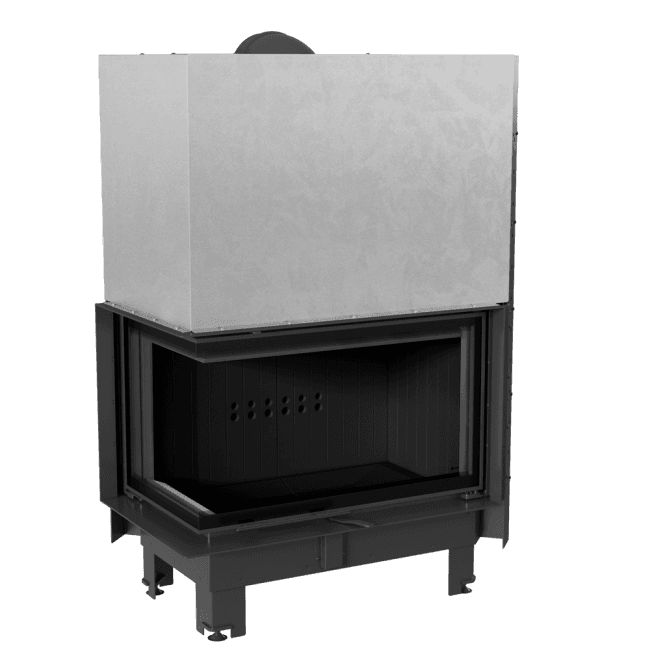 KRATKI MBO/L/BS/G/BLACK (A+) ΑΡΙΣΤΕΡΗ ΓΩΝΙΑ ΣΥΡΟΜΕΝΟ 15KW (140-180Μ2) ΕΝΕΡΓΕΙΑΚΟ ΤΖΑΚΙ ΑΕΡΟΘΕΡΜΟ ΜΕ ΜΑΥΡΑ ΚΕΡΑΜΙΚΑ TERMOTEC - Τζάκια