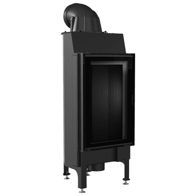 KRATKI NADIA/9/BLACK ΑΝΟΙΓΟΜΕΝΟ 9KW (80-110M2) ΕΝΕΡΓΕΙΑΚΟ ΤΖΑΚΙ ΑΕΡΟΘΕΡΜΟ ΜΕ ΜΑΥΡΑ ΚΕΡΑΜΙΚΑ TERMOTEC - Τζάκια