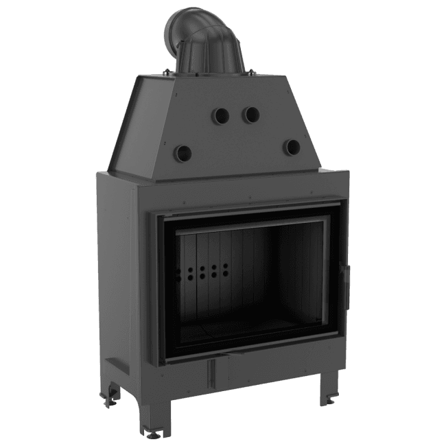 KRATKI MBO/PF/BLACK (A+) ΑΝΟΙΓΟΜΕΝΟ 15KW (140-180M2) ΕΝΕΡΓΕΙΑΚΟ ΤΖΑΚΙ ΑΕΡΟΘΕΡΜΟ ΜΕ ΜΑΥΡΑ ΚΕΡΑΜΙΚΑ TERMOTEC - Τζάκια