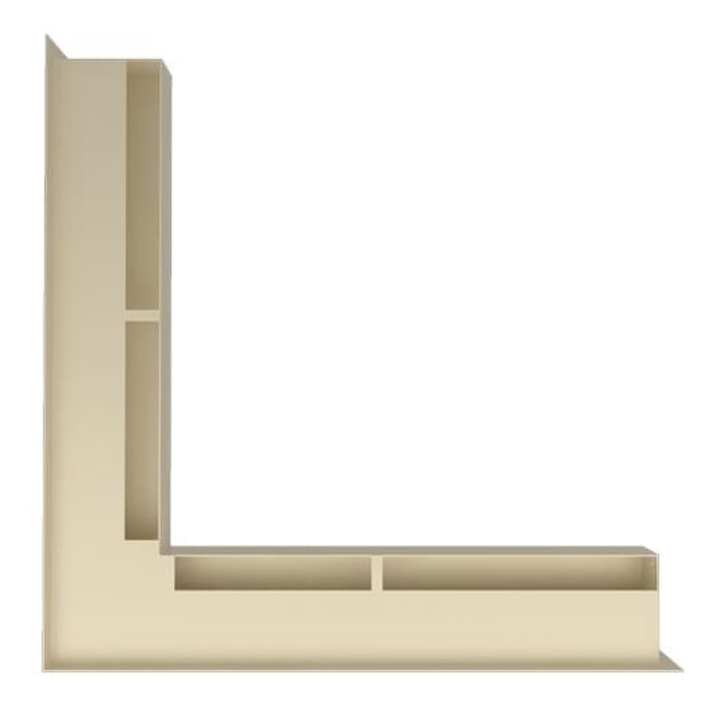 KRATKI ΠΕΡΣΙΔΑ LUFT/NS/60/45S/K 6X56X56CM ΚΡΕΜ - 4