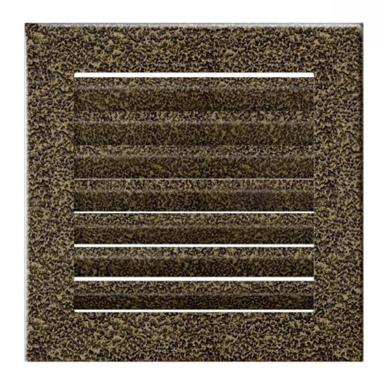 KRATKI ΠΕΡΣΙΔΑ 17CZ/FRESH 17X17CM ΜΑΥΡΟ ΧΡΥΣΟ - Τζάκια