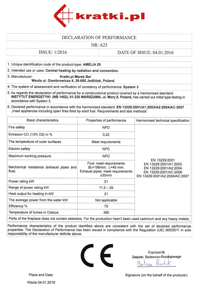 KRATKI AMELIA/G 21KW / 200-250m2 ΕΝΕΡΓΕΙΑΚΟ ΤΖΑΚΙ ΜΑΝΤΕΜΕΝΙΟ ΜΕ ΣΥΡΟΜΕΝΗ ΠΟΡΤΑ - 5