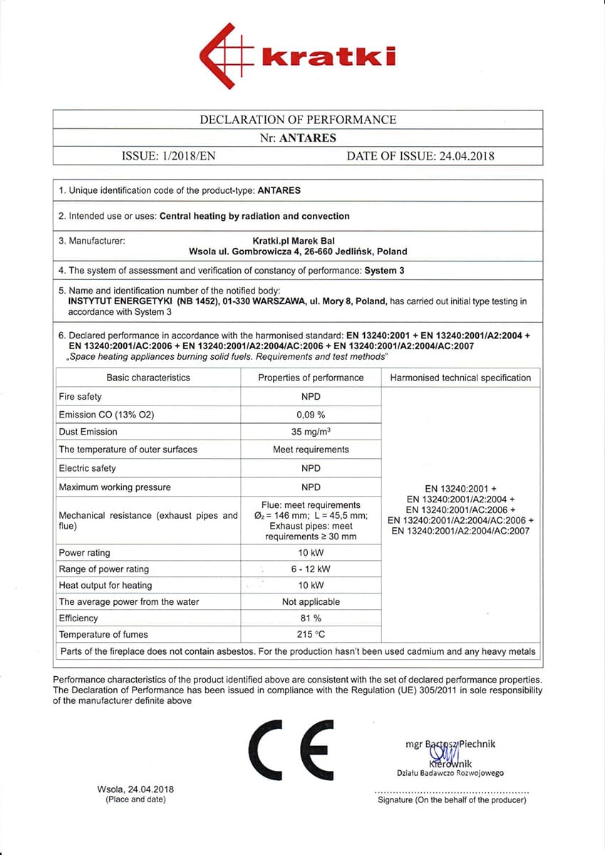KRATKI ANTARES ECODESIGN (A+) 10KW (80-120M2) ΕΝΕΡΓΕΙΑΚΗ ΣΟΜΠΑ ΑΠΟ ΧΑΛΥΒΑ ΜΕ ΛΕΥΚΑ ΚΕΡΑΜΙΚΑ TERMOTEC - 9