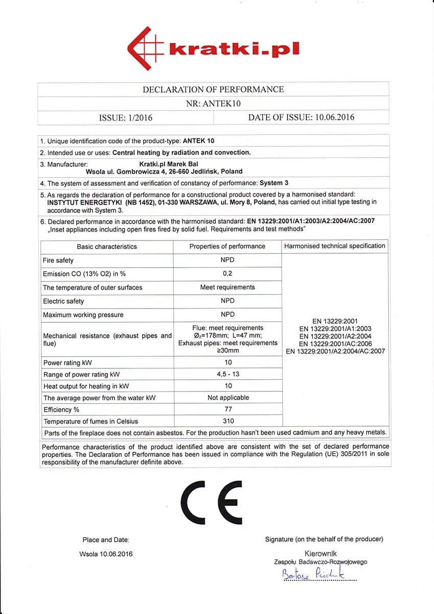 KRATKI ANTEK/PF ΑΝΟΙΓΟΜΕΝΟ 10KW (80-100M2) ΕΝΕΡΓΕΙΑΚΟ ΤΖΑΚΙ ΑΕΡΟΘΕΡΜΟ ΜΑΝΤΕΜΕΝΙΟ - 11