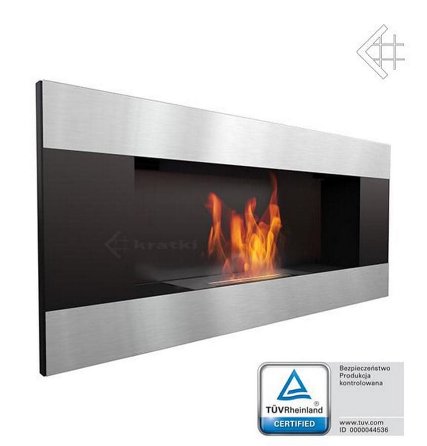KRATKI DELTA2/BLACK/HORIZONTAL/TUV ΕΠΙΤΟΙΧΙΑ ΕΣΤΙΑ ΒΙΟΑΙΘΑΝΟΛΗΣ - Τζάκια