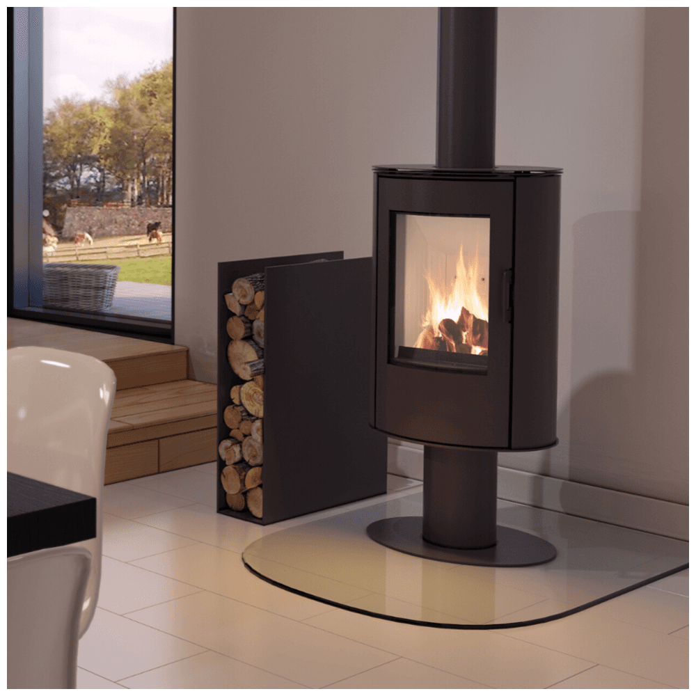 KRATKI KOZA/AB/S/N/DR/BLACK 8KW ECODESIGN (50-70M2) ΕΝΕΡΓΕΙΑΚΗ ΣΟΜΠΑ ΞΥΛΟΥ ΑΠΟ ΧΑΛΥΒΑ ΜΕ ΜΑΥΡΑ ΚΕΡΑΜΙΚΑ TERMOTEC - 12