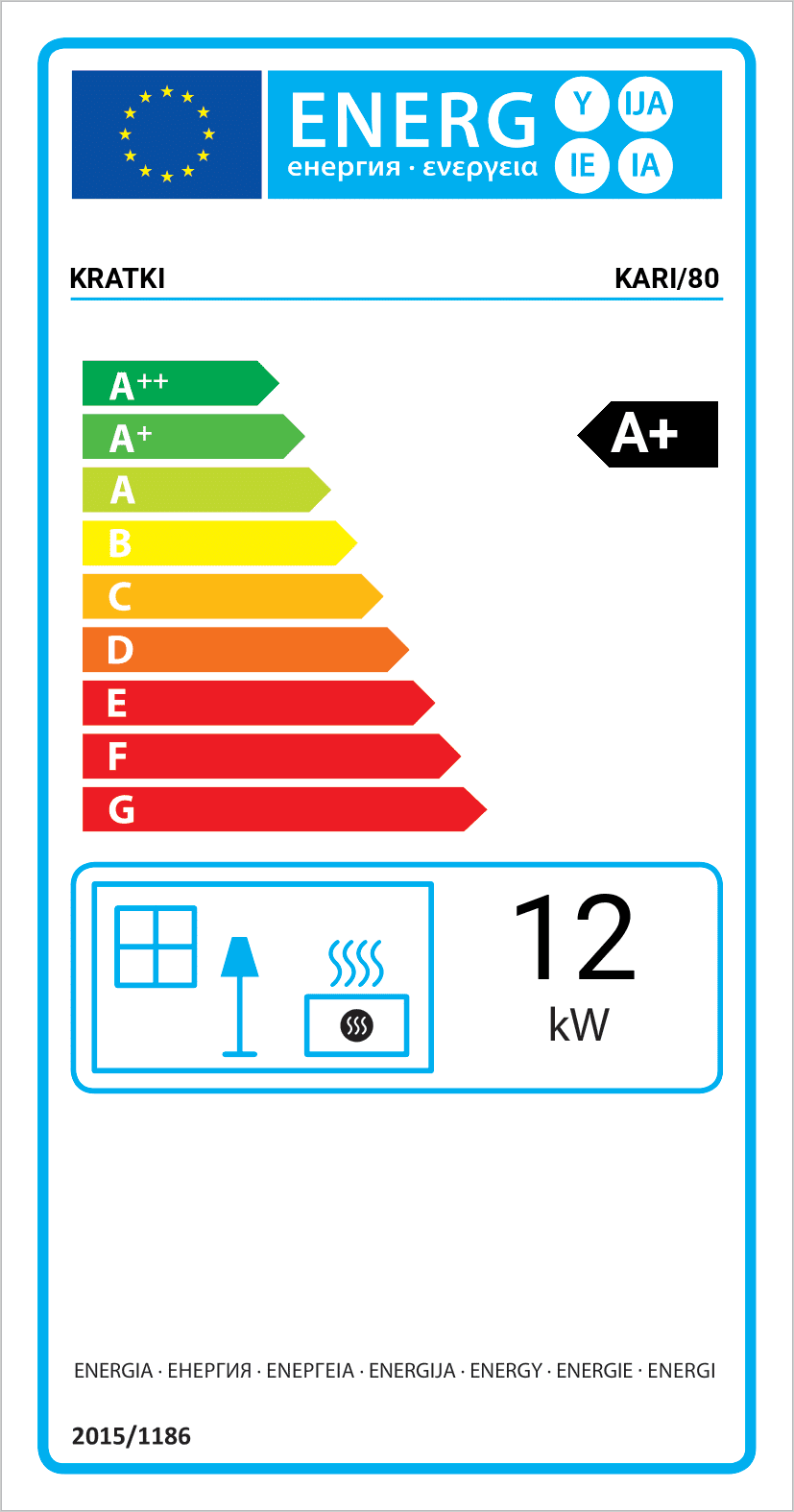 KRATKI KARI/80 (Α+) 12KW (100-150Μ2)  ΕΝΕΡΓΕΙΑΚΗ ΕΣΤΙΑ ΑΕΡΟΘΕΡΜΗ ΜΕ ΛΕΥΚΑ ΚΕΡΑΜΙΚΑ TERMOTEC - 4