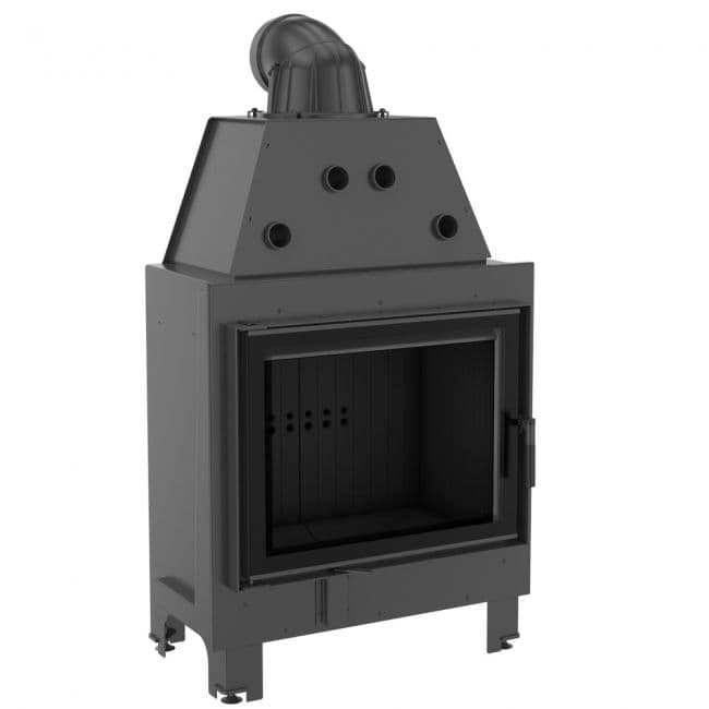 KRATKI MBA/PF/BLACK ΑΝΟΙΓΟΜΕΝΟ 17KW (160-200M2) ΕΝΕΡΓΕΙΑΚΟ ΤΖΑΚΙ ΑΕΡΟΘΕΡΜΟ ΜΕ ΜΑΥΡΑ ΚΕΡΑΜΙΚΑ TERMOTEC - Τζάκια