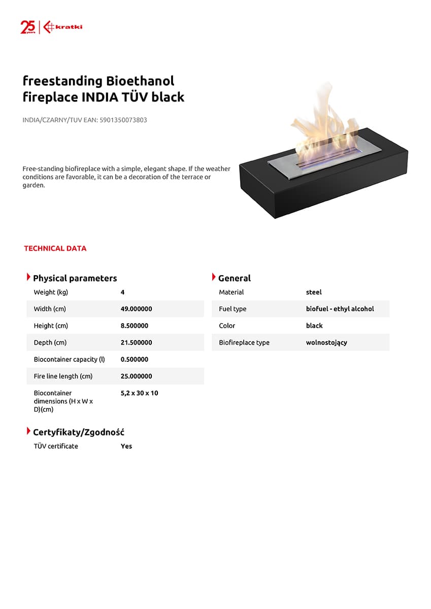 KRATKI INDIA/BLACK/TUV ΕΣΤΙΑ ΒΙΟΑΙΘΑΝΟΛΗΣ (0,5lt) - 3