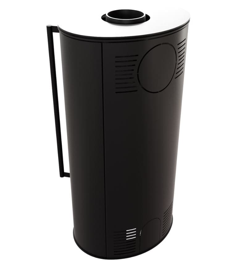 KRATKI ERIK/BLACK 5,5KW (40-60M2) ΕΝΕΡΓΕΙΑΚΗ ΣΟΜΠΑ ΞΥΛΟΥ ΑΠΟ ΧΑΛΥΒΑ ΜΕ ΜΑΥΡΑ ΚΕΡΑΜΙΚΑ TERMOTEC - 13