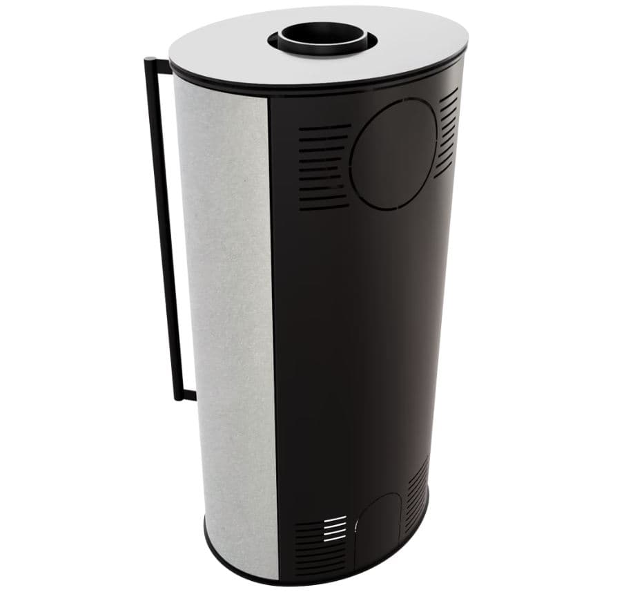 KRATKI ERIK/WS/BLACK (WHITE SATIN) 5,5KW (40-60M2) ΕΝΕΡΓΕΙΑΚΗ ΣΟΜΠΑ ΞΥΛΟΥ ΑΠΟ ΧΑΛΥΒΑ ΜΕ ΜΑΥΡΑ ΚΕΡΑΜΙΚΑ TERMOTEC - 10