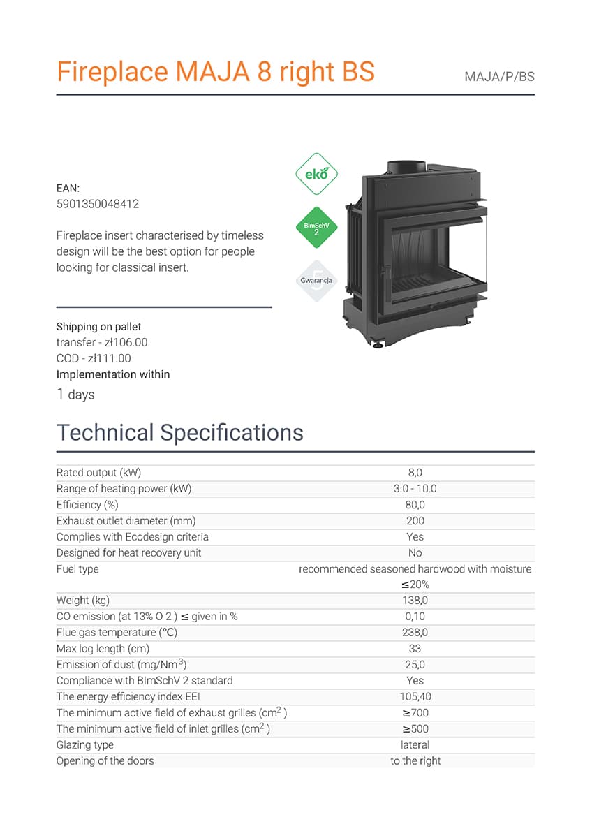 KRATKI MAJA/P/BS ΔΕΞΙΑ ΓΩΝΙΑ 8KW / 90-120m2 ΕΝΕΡΓΕΙΑΚΟ ΤΖΑΚΙ ΑΕΡΟΘΕΡΜΟ ΜΑΝΤΕΜΕΝΙΟ ΜΕ ΑΝΟΙΓΟΜΕΝΗ ΠΟΡΤΑ - 4