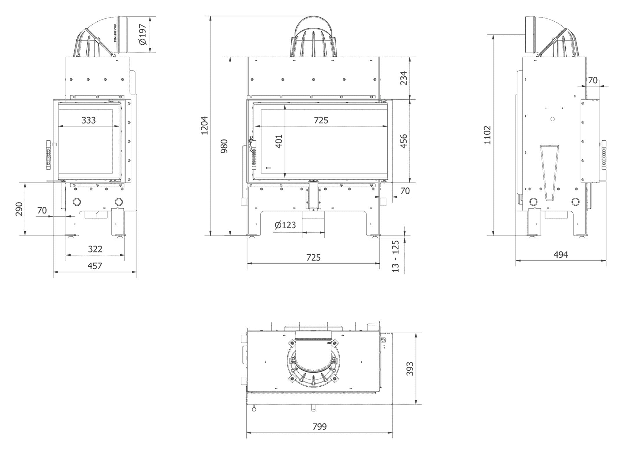 KRATKI FLOKI/M/P/BLACK ΔΕΞΙΑ ΓΩΝΙΑ ΑΝΟΙΓΟΜΕΝΟ (A+) 1OKW (75-120M2) ΕΝΕΡΓΕΙΑΚΟ ΤΖΑΚΙ ΑΕΡΟΘΕΡΜΟ ΜΕ ΜΑΥΡΑ ΚΕΡΑΜΙΚΑ TERMOTEC - 2