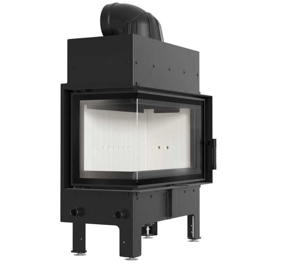 KRATKI FLOKI/M/L ΑΡΙΣΤΕΡΗ ΓΩΝΙΑ ΑΝΟΙΓΟΜΕΝΟ (A+) 1OKW (75-120M2) ΕΝΕΡΓΕΙΑΚΟ ΤΖΑΚΙ ΑΕΡΟΘΕΡΜΟ ΜΕ ΛΕΥΚΑ ΚΕΡΑΜΙΚΑ TERMOTEC - Τζάκια