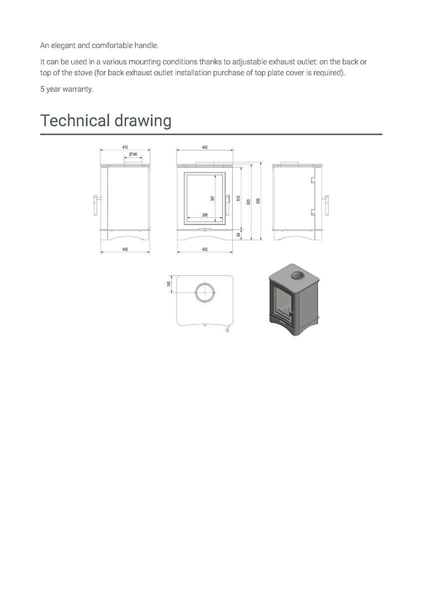 KRATKI KOZA K5/S 7KW / 50-70m2 ΕΝΕΡΓΕΙΑΚΗ ΣΟΜΠΑ - 6