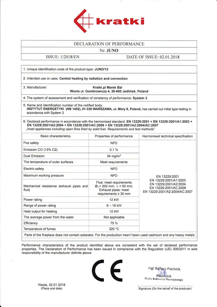KRATKI JUNO/12/B 12KW (100-150Μ2)  ΕΝΕΡΓΕΙΑΚΗ ΕΣΤΙΑ ΑΕΡΟΘΕΡΜΗ ΜΕ ΜΕΤΑΛΛΙΚΗ ΒΑΣΗ - 7