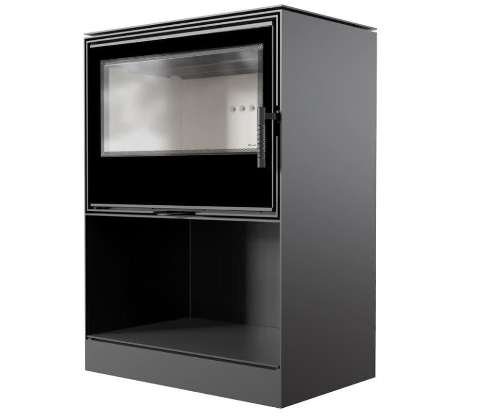 KRATKI KARI/80/W (Α+) 12KW (100-150Μ2)  ΕΝΕΡΓΕΙΑΚΗ ΕΣΤΙΑ ΑΕΡΟΘΕΡΜΗ ΜΕ ΜΕΤΑΛΛΙΚΗ ΒΑΣΗ - ΞΥΛΟΘΗΚΗ ΚΑΙ ΛΕΥΚΑ ΚΕΡΑΜΙΚΑ TERMOTEC - 8