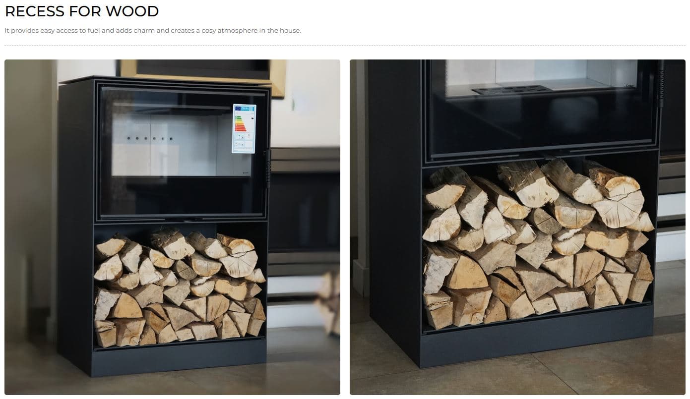 KRATKI KARI/80/W/BLACK (Α+) 12KW (100-150Μ2)  ΕΝΕΡΓΕΙΑΚΗ ΕΣΤΙΑ ΑΕΡΟΘΕΡΜΗ ΜΕ ΜΕΤΑΛΛΙΚΗ ΒΑΣΗ - ΞΥΛΟΘΗΚΗ ΚΑΙ ΜΑΥΡΑ ΚΕΡΑΜΙΚΑ TERMOTEC - 12