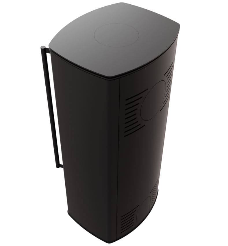 KRATKI KOZA/AB/ENYO/R/BLACK 5,5KW ECODESIGN (40-60M2) ΕΝΕΡΓΕΙΑΚΗ ΣΟΜΠΑ ΞΥΛΟΥ ΑΠΟ ΧΑΛΥΒΑ ΜΕ ΜΑΥΡΑ ΚΕΡΑΜΙΚΑ TERMOTEC - 9