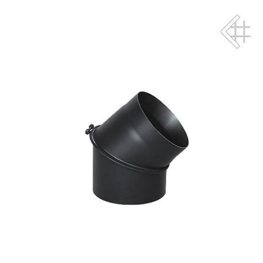 KRATKI ΓΩΝΙΑ ΑΠΟ ΜΑΥΡΟ ΧΑΛΥΒΑ KS180/45 - Τζάκια