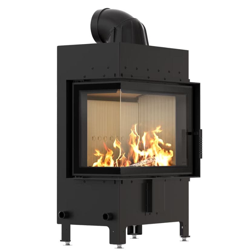 KRATKI LUCY/12/L/NEW ΑΡΙΣΤΕΡΗ ΓΩΝΙΑ ΑΝΟΙΓΟΜΕΝΟ 12KW (80-130M2) ΕΝΕΡΓΕΙΑΚΟ ΤΖΑΚΙ ΑΕΡΟΘΕΡΜΟ ΜΕ ΛΕΥΚΑ ΚΕΡΑΜΙΚΑ TERMOTEC - Τζάκια