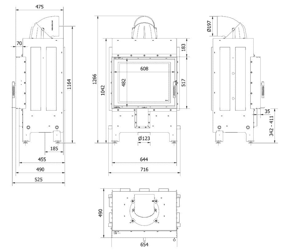 KRATKI LUCY/12/NEW/BLACK ΑΝΟΙΓΟΜΕΝΟ 12KW (80-130M2) ΕΝΕΡΓΕΙΑΚΟ ΤΖΑΚΙ ΑΕΡΟΘΕΡΜΟ ΜΕ ΜΑΥΡΑ ΚΕΡΑΜΙΚΑ TERMOTEC - 2