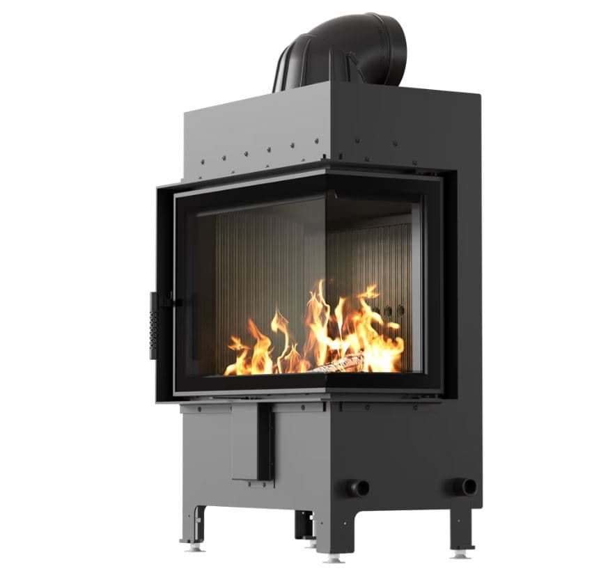 KRATKI LUCY/12/P/NEW/BLACK ΔΕΞΙΑ ΓΩΝΙΑ ΑΝΟΙΓΟΜΕΝΟ 12KW (80-130M2) ΕΝΕΡΓΕΙΑΚΟ ΤΖΑΚΙ ΑΕΡΟΘΕΡΜΟ ΜΕ ΜΑΥΡΑ ΚΕΡΑΜΙΚΑ TERMOTEC - Τζάκια