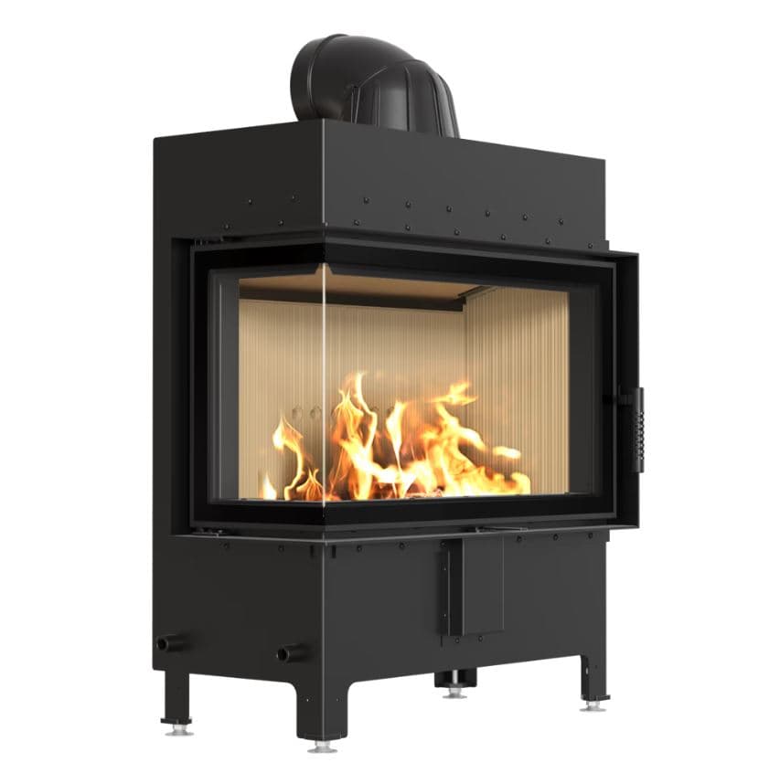 KRATKI LUCY/14/L/NEW ΑΡΙΣΤΕΡΗ ΓΩΝΙΑ ΑΝΟΙΓΟΜΕΝΟ 14KW (100-150M2) ΕΝΕΡΓΕΙΑΚΟ ΤΖΑΚΙ ΑΕΡΟΘΕΡΜΟ ΜΕ ΛΕΥΚΑ ΚΕΡΑΜΙΚΑ TERMOTEC - Τζάκια