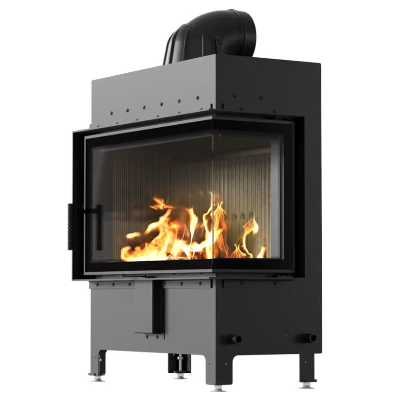 KRATKI LUCY/14/P/NEW/BLACK ΔΕΞΙΑ ΓΩΝΙΑ ΑΝΟΙΓΟΜΕΝΟ 14KW (100-150M2) ΕΝΕΡΓΕΙΑΚΟ ΤΖΑΚΙ ΑΕΡΟΘΕΡΜΟ ΜΕ ΜΑΥΡΑ ΚΕΡΑΜΙΚΑ TERMOTEC - Τζάκια