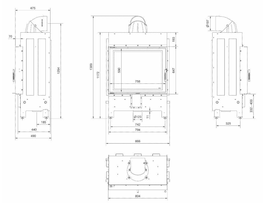 KRATKI LUCY/15/NEW/BLACK ΑΝΟΙΓΟΜΕΝΟ 15KW (110-160M2) ΕΝΕΡΓΕΙΑΚΟ ΤΖΑΚΙ ΑΕΡΟΘΕΡΜΟ ΜΕ ΜΑΥΡΑ ΚΕΡΑΜΙΚΑ TERMOTEC - 2