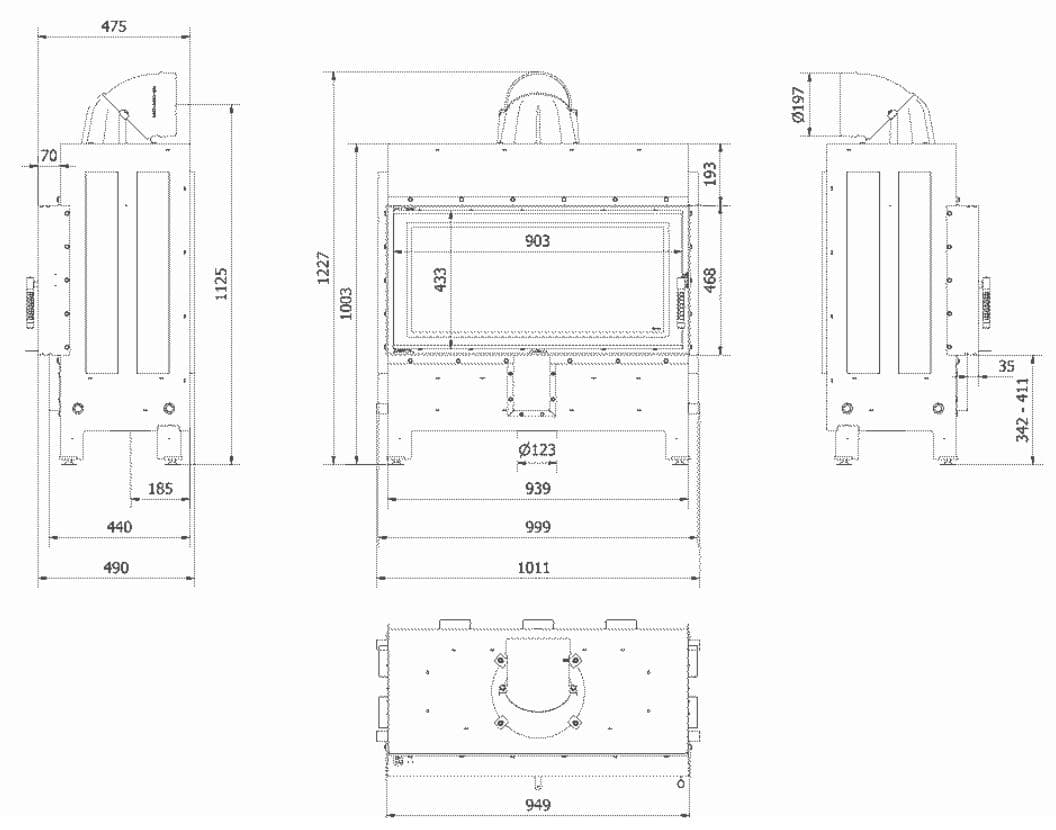 KRATKI LUCY/16/NEW/BLACK ΑΝΟΙΓΟΜΕΝΟ 16KW (110-175M2) ΕΝΕΡΓΕΙΑΚΟ ΤΖΑΚΙ ΑΕΡΟΘΕΡΜΟ ΜΕ ΜΑΥΡΑ ΚΕΡΑΜΙΚΑ TERMOTEC - 2