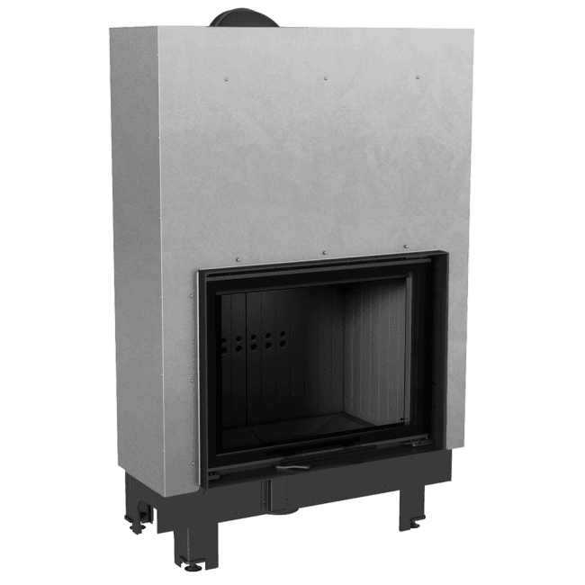 KRATKI MBA/G/BLACK ΣΥΡΟΜΕΝΟ 17KW (160-200M2) ΕΝΕΡΓΕΙΑΚΟ ΤΖΑΚΙ ΑΕΡΟΘΕΡΜΟ ΜΕ ΜΑΥΡΑ ΚΕΡΑΜΙΚΑ TERMOTEC - Τζάκια