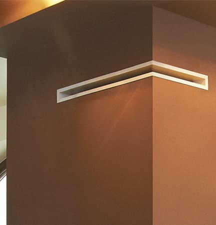 KRATKI ΠΕΡΣΙΔΑ LUFT/NS/60/45S/B 6X56X56CM ΛΕΥΚΗ - 2