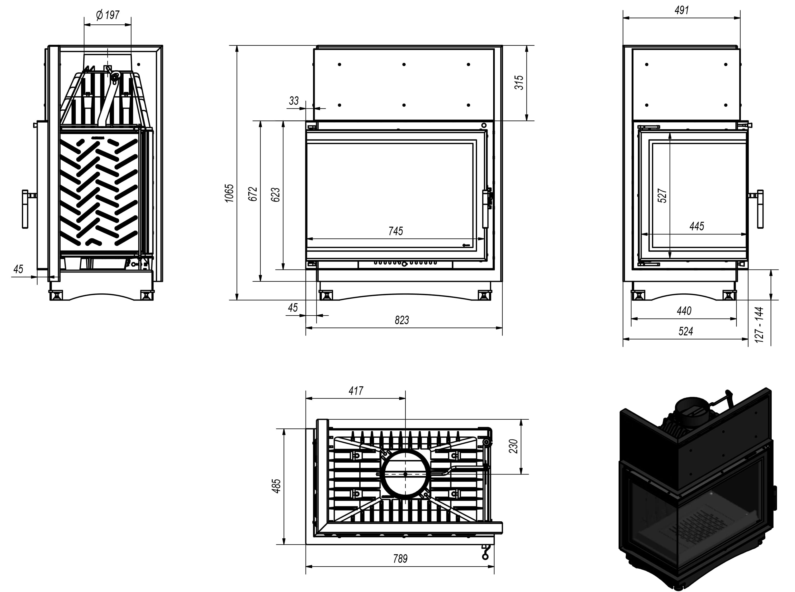 KRATKI AMELIA/L/BS/DECO ΑΡΙΣΤΕΡΗ ΓΩΝΙΑ 21KW / 200-250m2 ΕΝΕΡΓΕΙΑΚΟ ΤΖΑΚΙ ΜΑΝΤΕΜΕΝΙΟ - 2