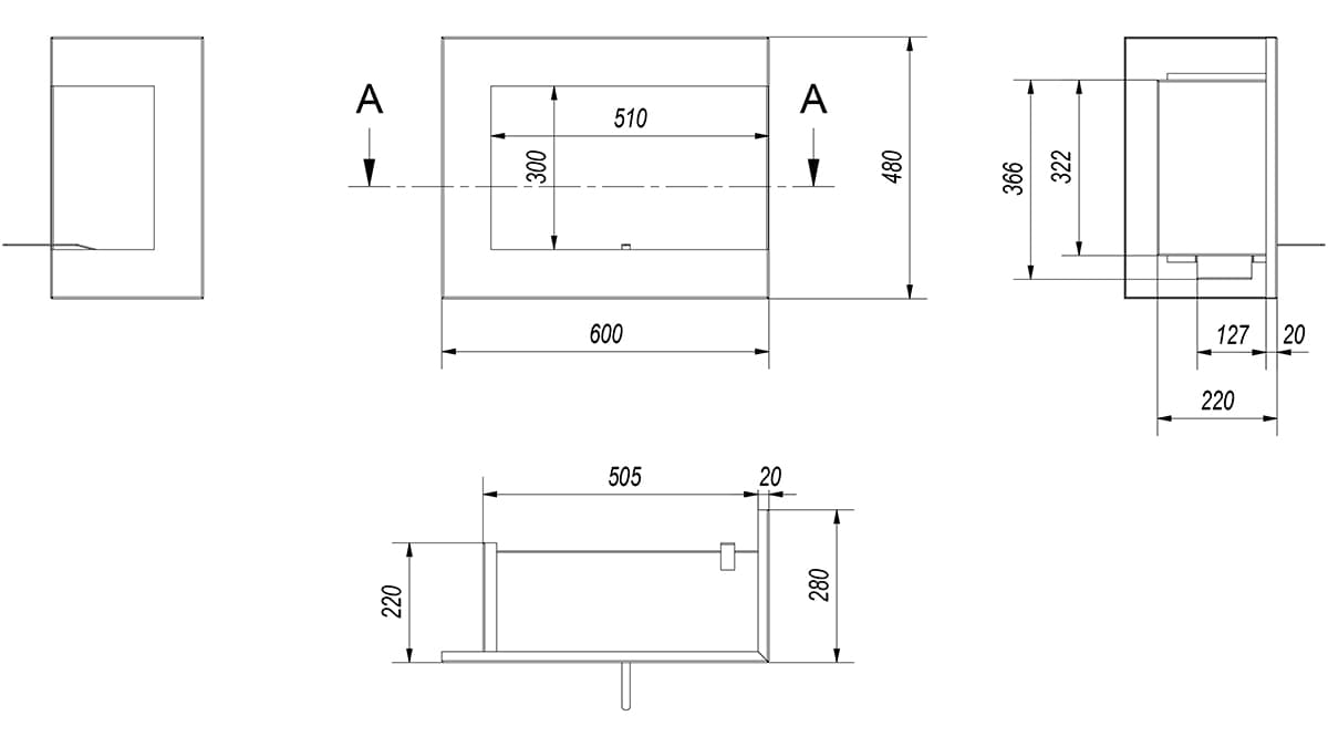 KRATKI DELTA/P/600/TUV ΕΠΙΤΟΙΧΙΑ ΕΣΤΙΑ ΒΙΟΑΙΘΑΝΟΛΗΣ ΜΕ ΠΙΣΤΟΠΟΙΗΣΗ TUV (0,5lt) - 3