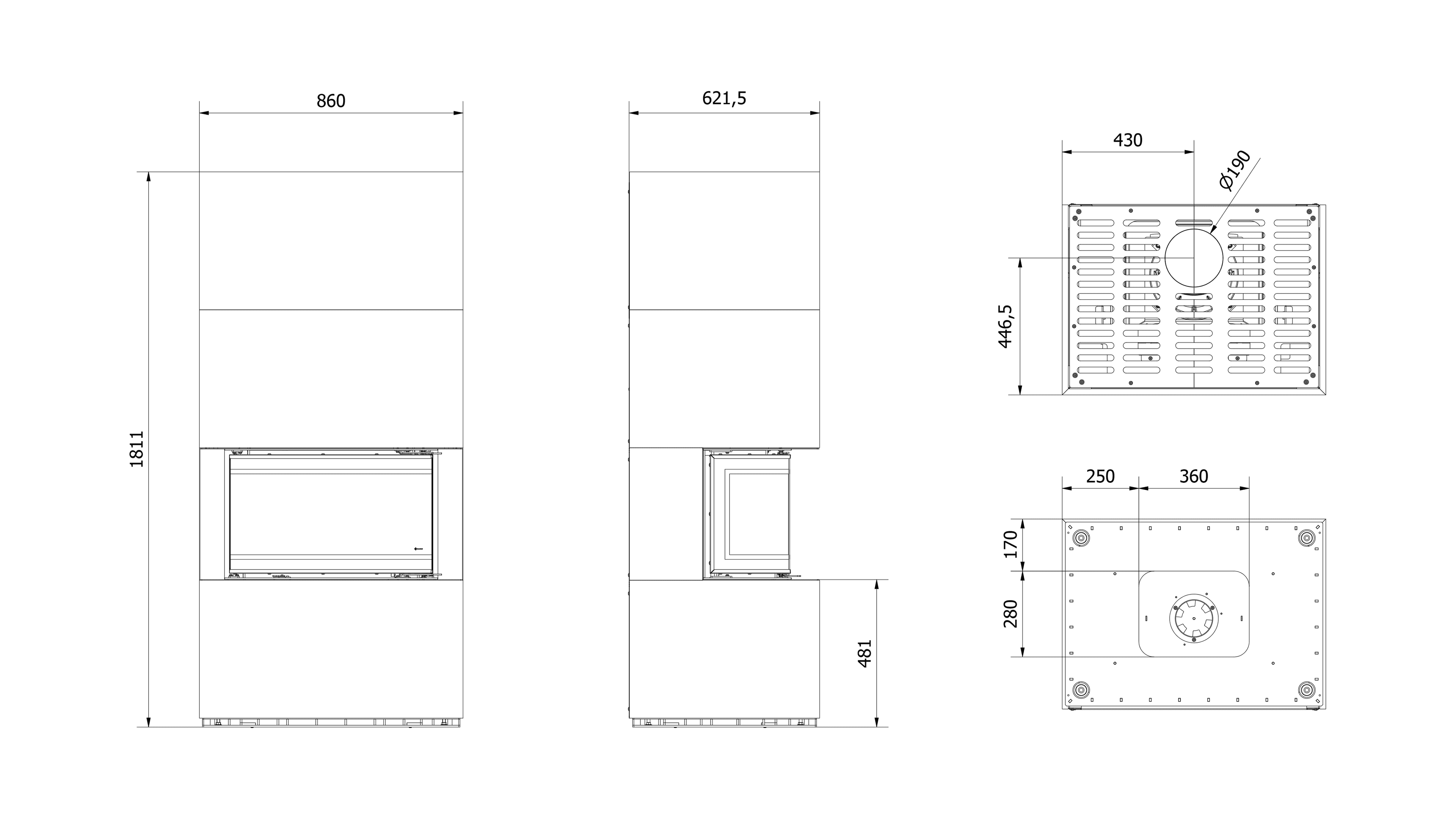 KRATKI HEB/INDIAN/BLACK (A+) ECODESIGN 7KW ΤΡΙΩΝ ΟΨΕΩΝ ΑΝΟΙΓΟΜΕΝΟ (50-80M2) ΕΝΕΡΓΕΙΑΚΟ ΤΖΑΚΙ ΑΕΡΟΘΕΡΜΟ (NBC/BSL/P/680/280) ΜΕ ΕΞΩΤΕΡΙΚΗ ΕΠΕΝΔΥΣΗ ΑΕΡΟΘΑΛΑΜΟΥ ΑΠΟ ΓΡΑΝΙΤΗ INDIAN BLACK ΚΑΙ ΛΕΥΚΑ ΚΕΡΑΜΙΚΑ TERMOTEC - 4