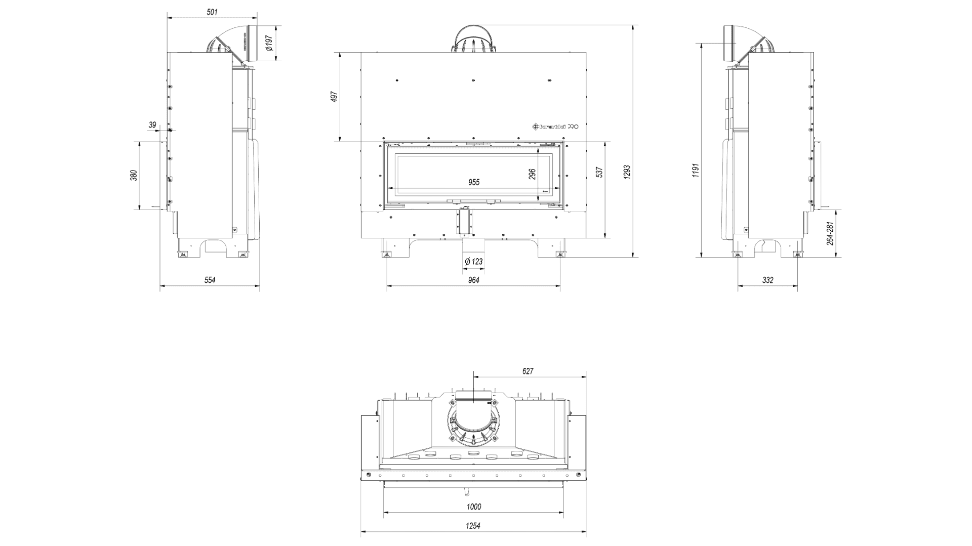 KRATKI MB100/G (A+) 14KW ΣΥΡΟΜΕΝΟ (120-150M2) ΕΝΕΡΓΕΙΑΚΟ ΤΖΑΚΙ ΑΕΡΟΘΕΡΜΟ ΜΕ ΛΕΥΚΑ ΚΕΡΑΜΙΚΑ TERMOTEC - 2