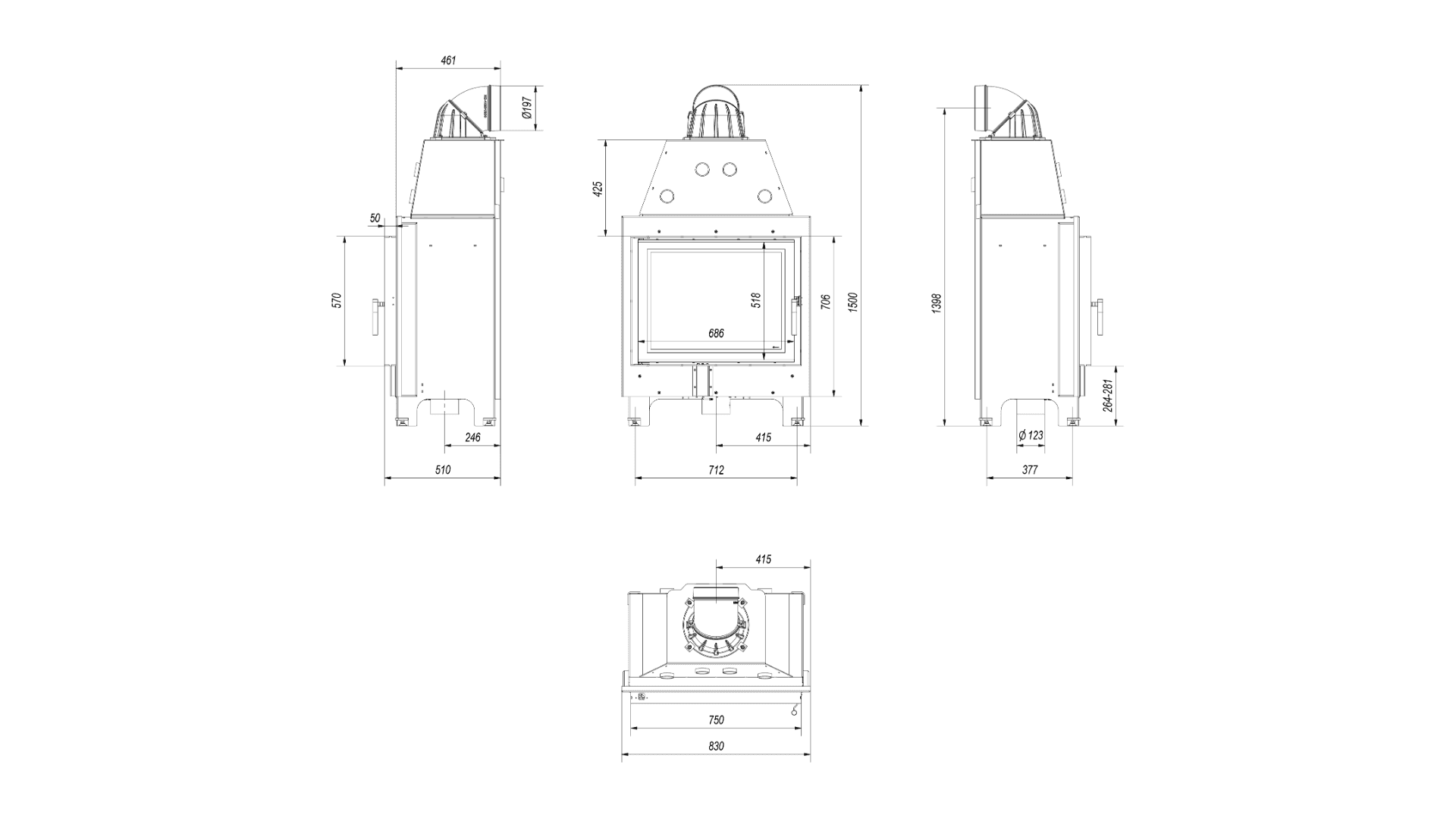 KRATKI MBA/PF/BLACK ΑΝΟΙΓΟΜΕΝΟ 17KW (160-200M2) ΕΝΕΡΓΕΙΑΚΟ ΤΖΑΚΙ ΑΕΡΟΘΕΡΜΟ ΜΕ ΜΑΥΡΑ ΚΕΡΑΜΙΚΑ TERMOTEC - 4