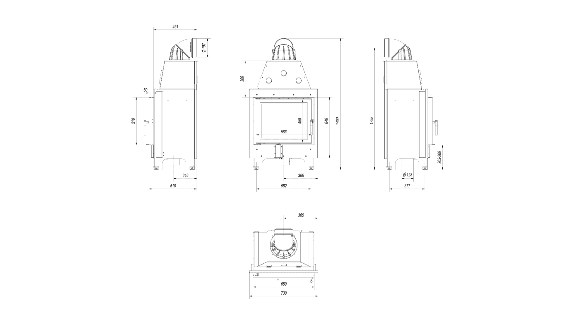 KRATKI MBZ/PF/BLACK 13KW ΑΝΟΙΓΟΜΕΝΟ (120-150M2) ΕΝΕΡΓΕΙΑΚΟ ΤΖΑΚΙ ΑΕΡΟΘΕΡΜΟ ΜΕ ΜΑΥΡΑ ΚΕΡΑΜΙΚΑ TERMOTEC - 3