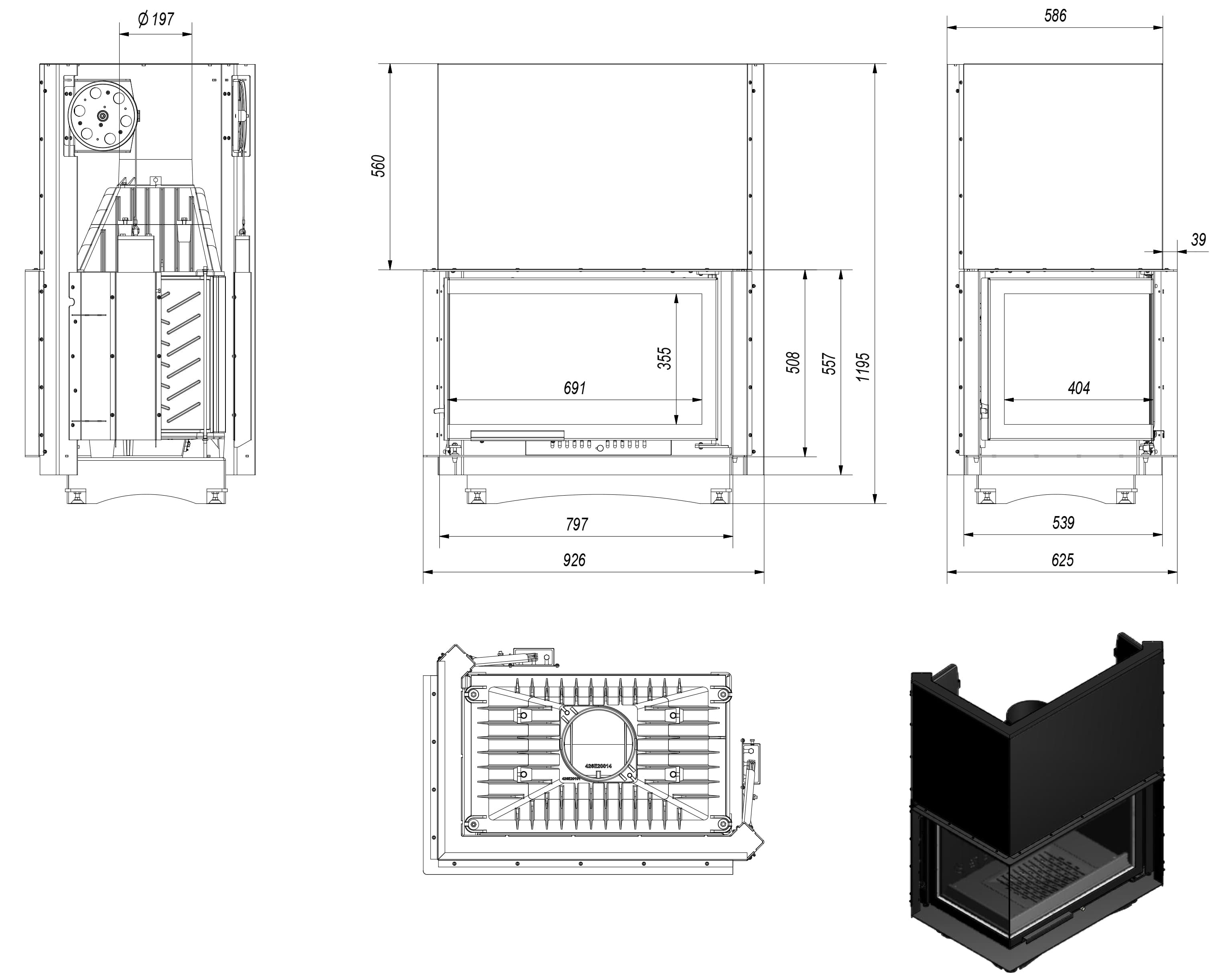 KRATKI OLIWIA/L/BS/G ΑΡΙΣΤΕΡΗ ΓΩΝΙΑ ΣΥΡΟΜΕΝΟ ECODESIGN 18KW (150-180M2) ΕΝΕΡΓΕΙΑΚΟ ΤΖΑΚΙ ΑΕΡΟΘΕΡΜΟ ΜΑΝΤΕΜΕΝΙΟ - 3