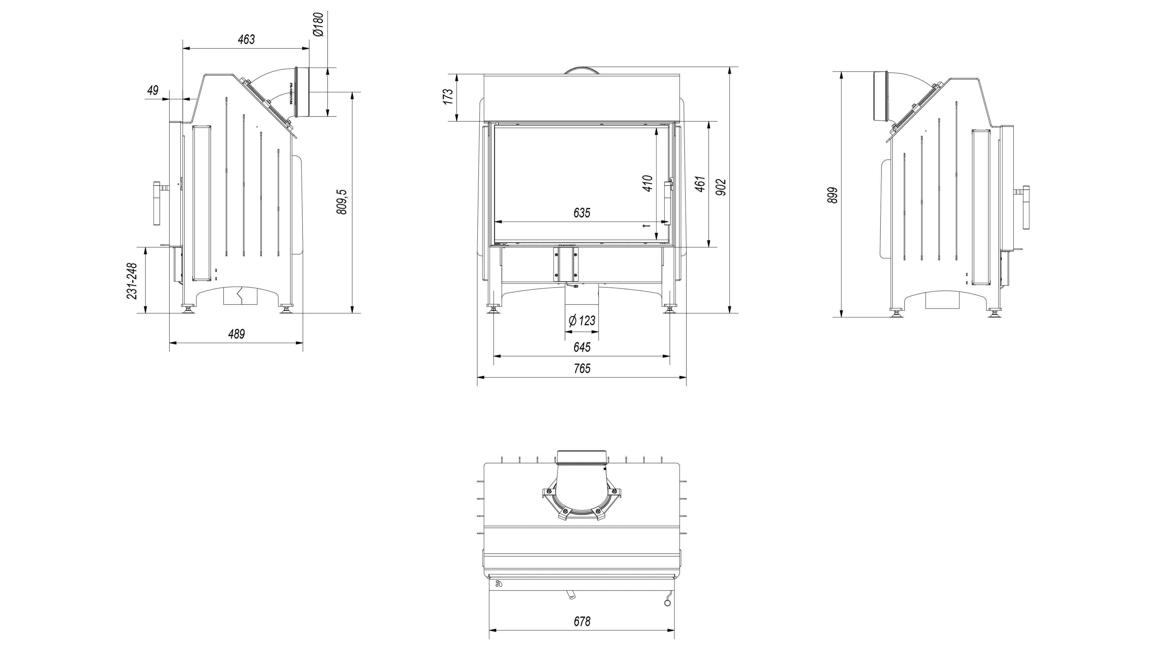 KRATKI ZIBI/DECO ΑΝΟΙΓΟΜΕΝΟ 11KW (100-150M2) ΕΝΕΡΓΕΙΑΚΟ ΤΖΑΚΙ ΑΕΡΟΘΕΡΜΟ ΑΠΟ ΧΑΛΥΒΑ ΜΕ ΛΕΥΚΑ ΚΕΡΑΜΙΚΑ TERMOTEC - 3