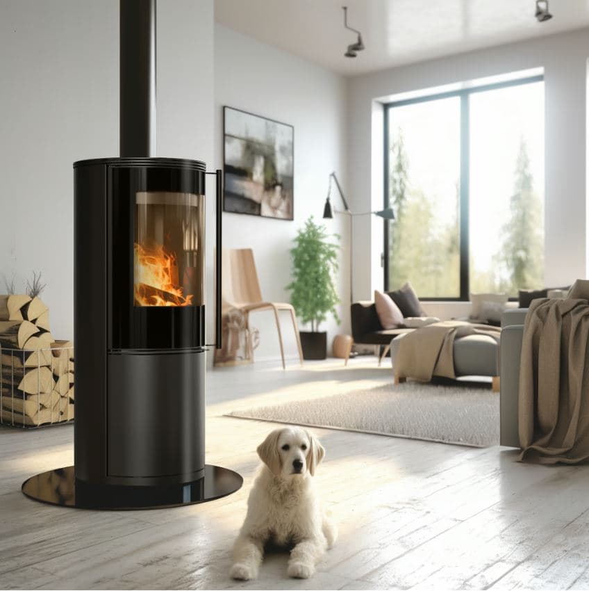 KRATKI SVEN/BLACK 7KW ECODESIGN (75 - 90M2) ΕΝΕΡΓΕΙΑΚΗ ΣΟΜΠΑ ΑΠΟ ΧΑΛΥΒΑ ΜΕ ΜΑΥΡΑ ΚΕΡΑΜΙΚΑ TERMOTEC - 12