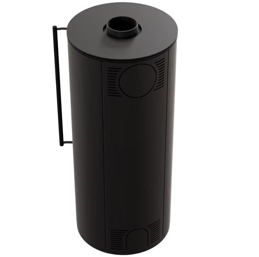 KRATKI SVEN/BLACK 7KW ECODESIGN (75 - 90M2) ΕΝΕΡΓΕΙΑΚΗ ΣΟΜΠΑ ΑΠΟ ΧΑΛΥΒΑ ΜΕ ΜΑΥΡΑ ΚΕΡΑΜΙΚΑ TERMOTEC - 11