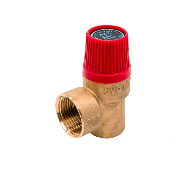 KRATKI SVH/E25-1/2 ΒΑΛΙΒΙΔΑ ΑΣΦΑΛΕΙΑΣ 2,5 BAR 1/2'' WATTS - Τζάκια