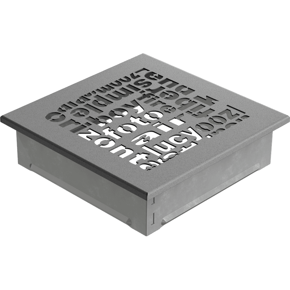 KRATKI ΠΕΡΣΙΔΑ 17ABC/GR (17X17CM) ΓΡΑΝΙΤΗΣ - 3