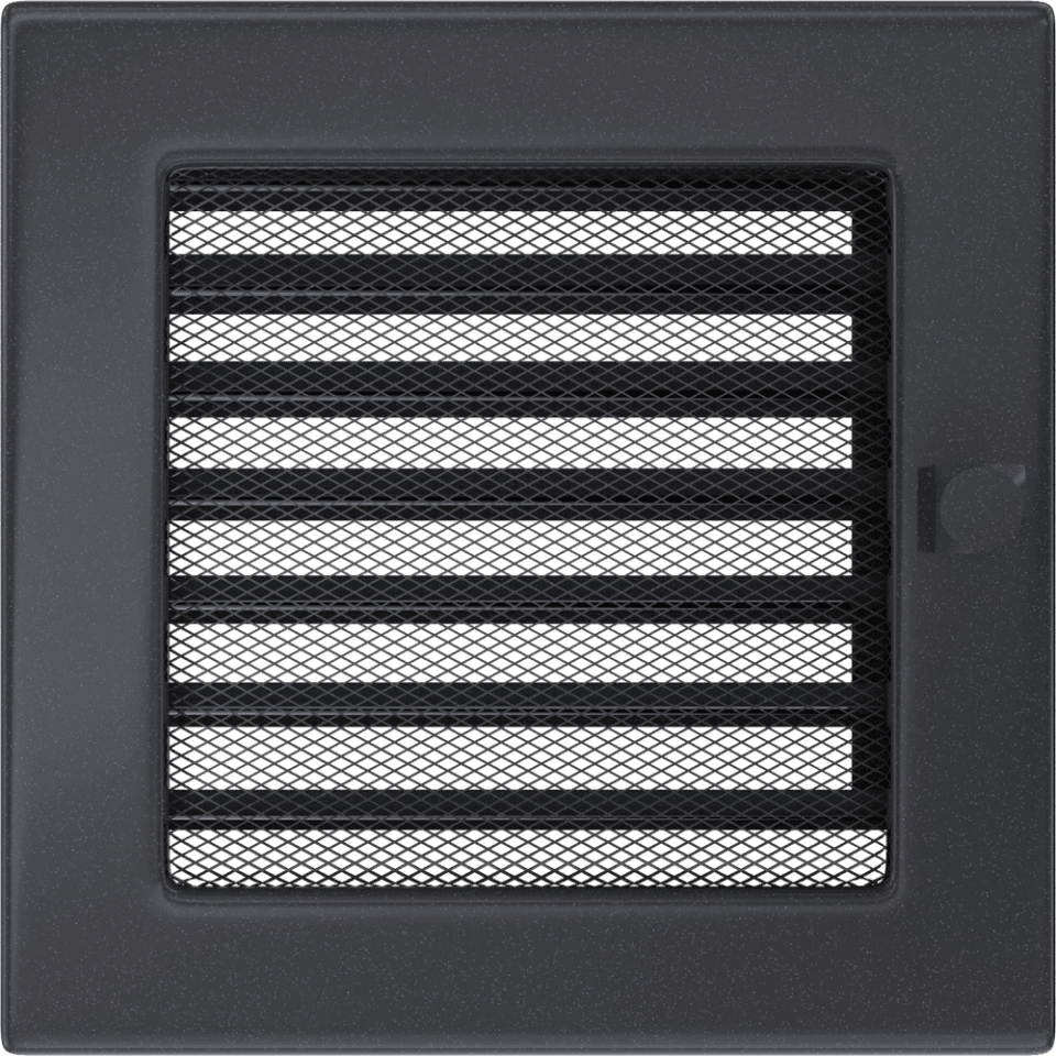 KRATKI ΠΕΡΣΙΔΑ 17GX ΑΝΟΙΓΟΜΕΝΗ 17X17CM ΓΡΑΦΙΤΗΣ - Τζάκια